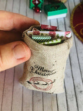 Christmas Sack - Full of gifts - Miniature