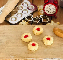 Jam Drops x 4- 0.5 cm wide  - Miniature