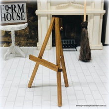 Dollhouse miniature Easel wooden