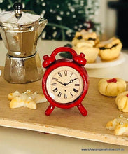 Doll house miniature alarm clock bedside accessory