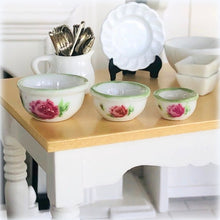 Rose Bowls - set of 3 - Miniature
