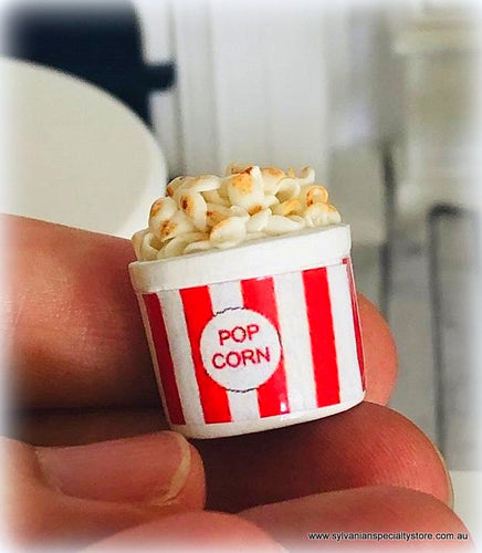 Dollhouse miniature elf prop popcorn movie