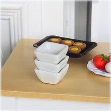 Dollhouse condiment dip dishes miniature