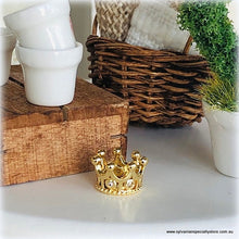 Tiny Crown - Gold - 1 cm - Miniature