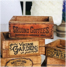 Arbuckles Ground Coffee Crate - Miniature