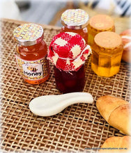 Dollhouse miniature white ceramic ladle spoon