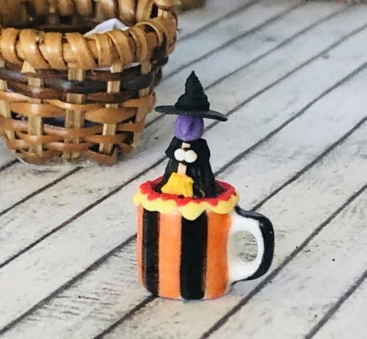 Halloween Witch Mug - Miniature