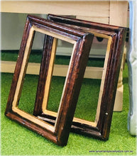 Dollhouse miniature picture frames wooden