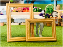 Dollhouse picture frames miniature wooden