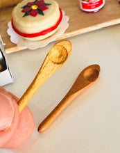 Pair of Wooden Spoons - Miniature