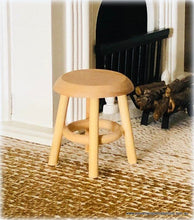 Wooden Stool - 3cm high - Miniature