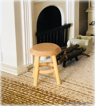 Wooden Stool - 3cm high - Miniature