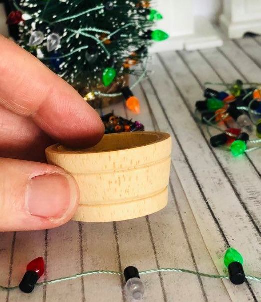 Wooden Tub - Miniature