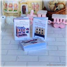 Set of 3 Books about Dollhouses - Miniature