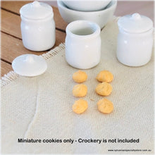 Dollhouse miniature butter cookies shortbread