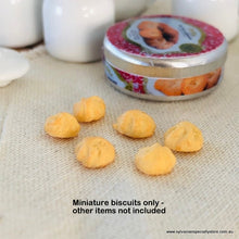 Dollhouse miniature butter cookies shortbread