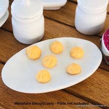 Dollhouse miniature butter cookies shortbread