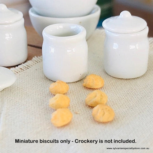 Dollhouse miniature butter cookies shortbread