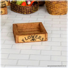 Flowers Crate - Miniature