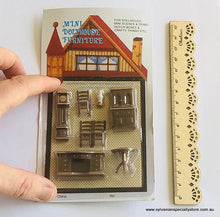 Dollhouse miniature 1:48 scale Living Room