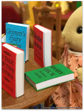 Sylvanian Families Library Classics books miniature