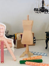 Dollhouse Dressmaker's dummy wooden