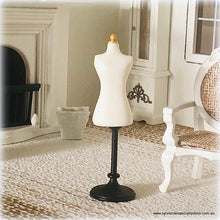 Dollhouse Dressmaker's mannequin 8.5 cm high