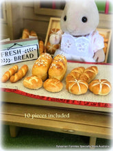 Sylvanian Families bakery bread market loaves