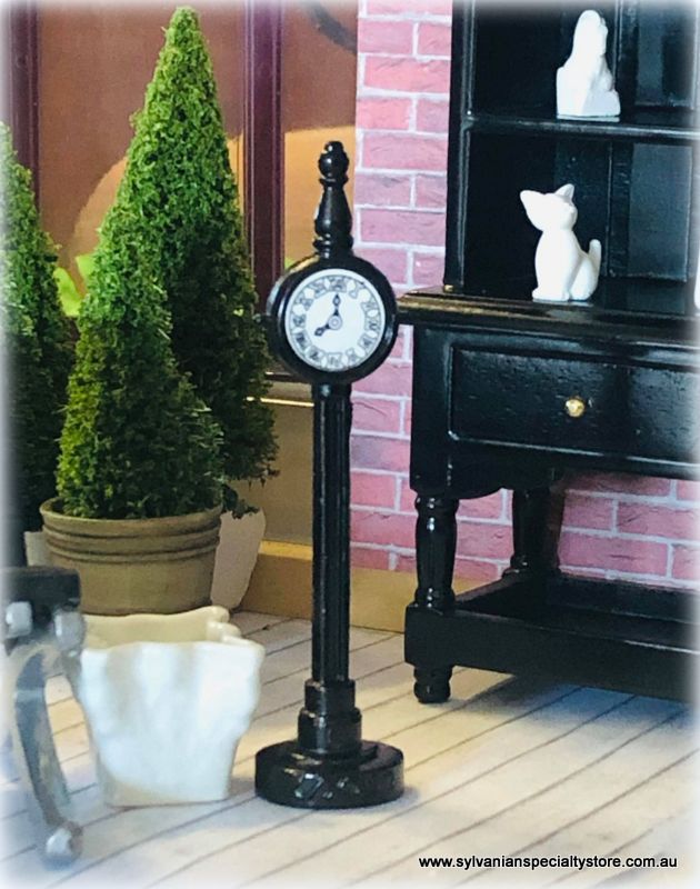 Black Standing Clock - Miniature