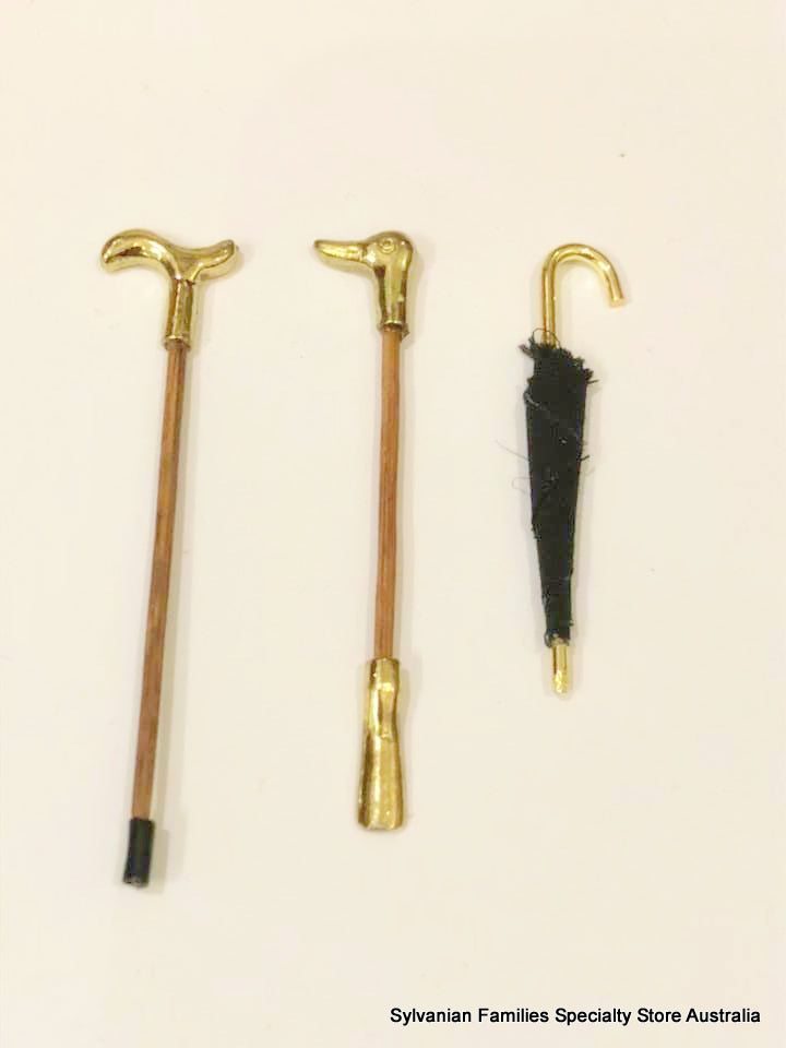 Walking Stick, Shoe horn, Umbrella