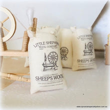Dollhouse miniature Sheeps wool in sack