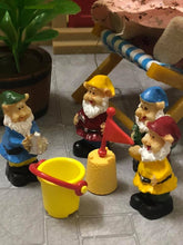 Garden Gnomes x 4 - miniature