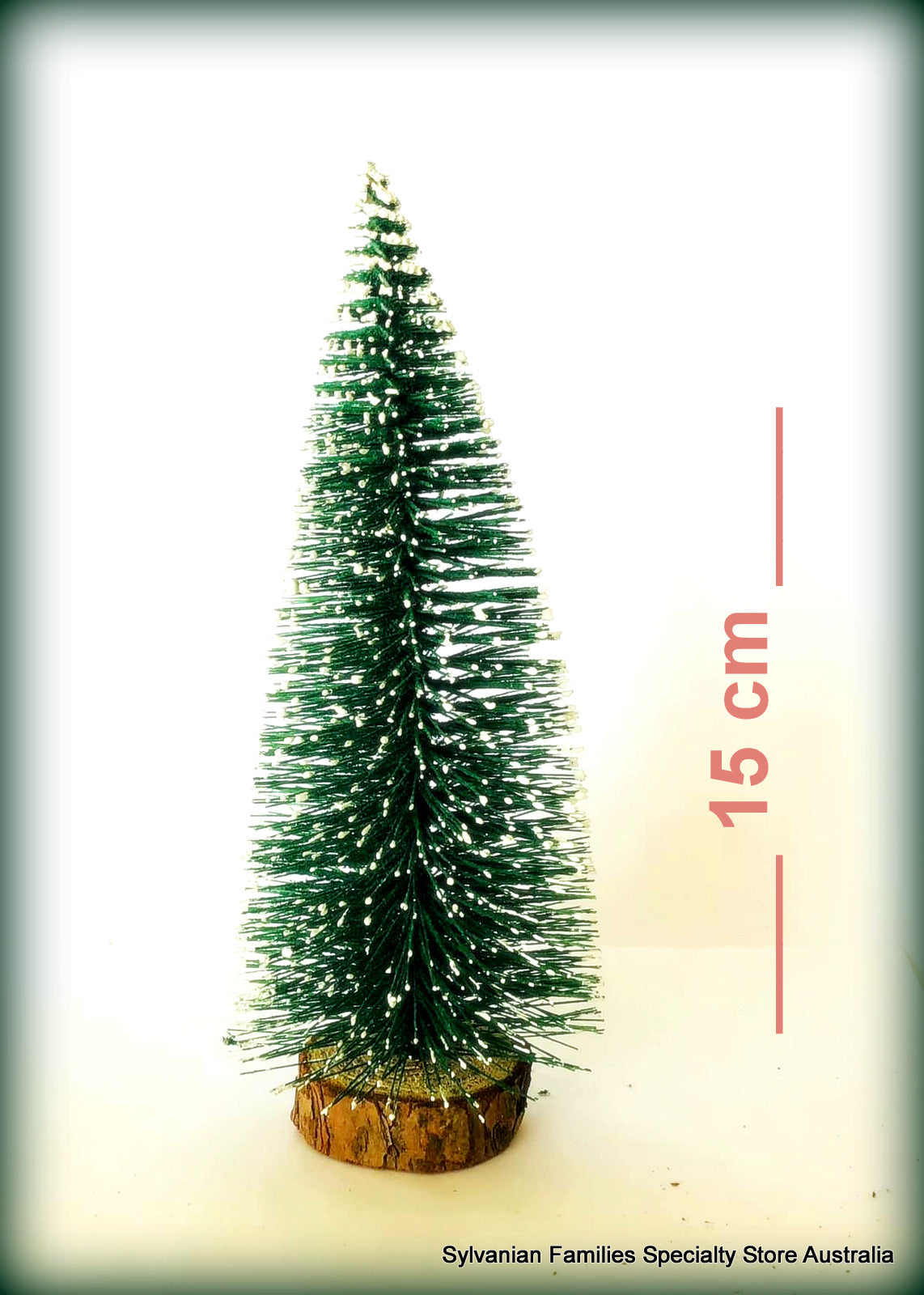 Snow tipped Christmas Tree - 15 cm