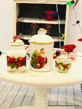 Christmas Jars - Set of 3 -  Miniature