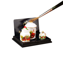 Christmas Jars - Set of 3 -  Miniature