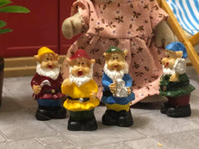 Garden Gnomes x 4 - miniature