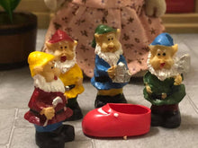 Garden Gnomes x 4 - miniature