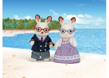 Sylvanian Families Chocolate Rabbit Grandparents - 2022