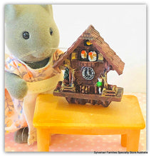 Sylvanian Families vintage mice cuckoo clock