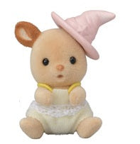 Sylvanian Families baby Deer in wizard hat