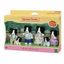 Sylvanian Families Border Collie Family with twins - 35th Anniversary celebration set