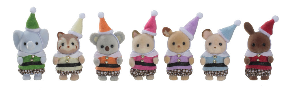 Sylvanian Families Fairy tale friends costume set mulberry raccoon wildwood rabbit fielding mouse