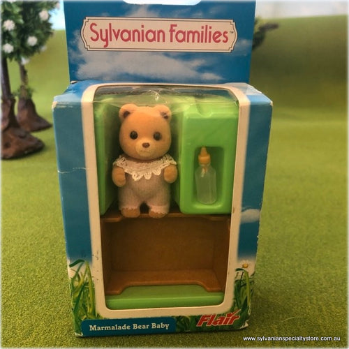 Sylvanian Families Flair Australia Marmalade Bear baby