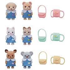 Sylvanian Families Nursery Playmates - 6 Nursery figures