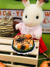 Sylvanian families rabbit Halloween cake