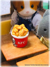 Dollshouse miniature Chicken fried Sylvanian Families