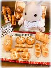 Sylvanian Families bakery bread market loaves