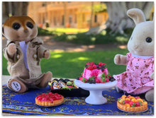 Sylvanian FAmilies picnic berry tarte dessert cake miniature