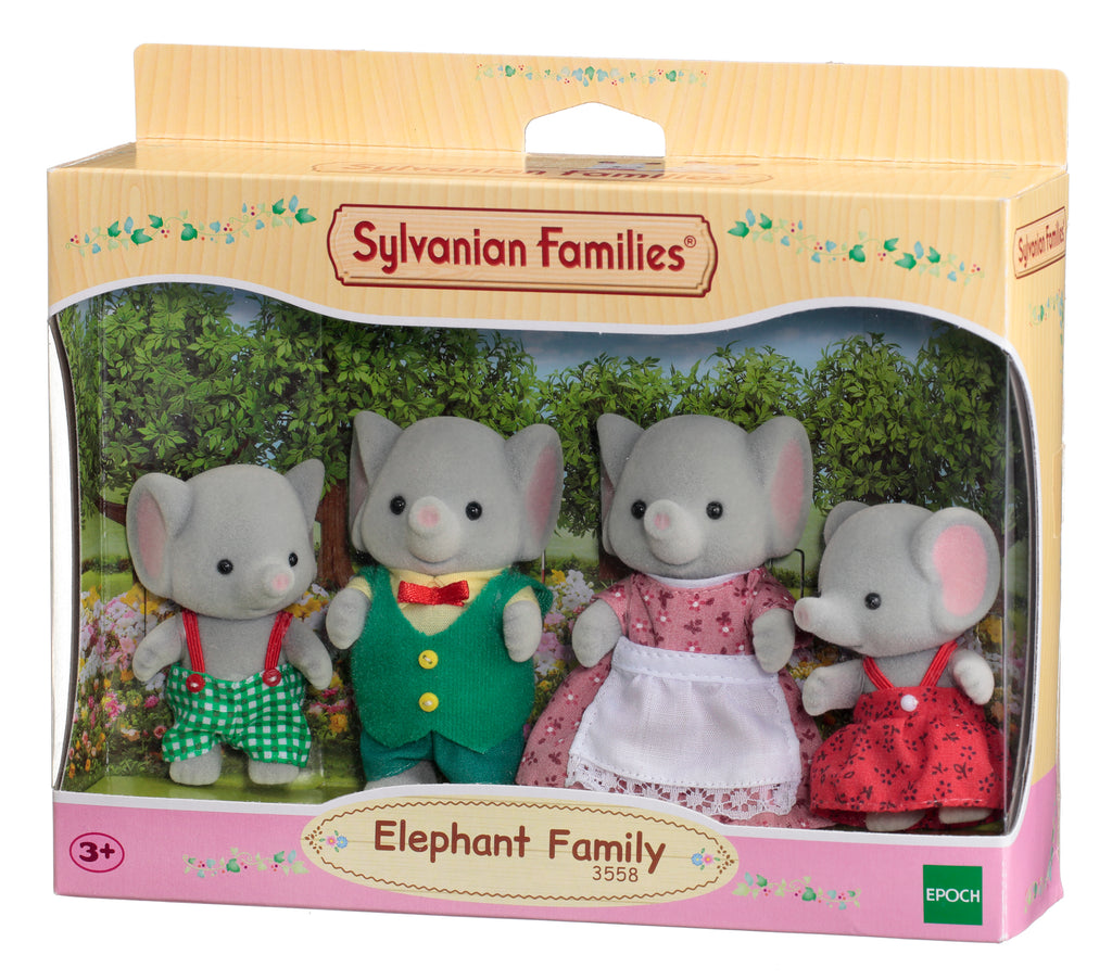 Sylvanian Families Elephant Family 3 Pack