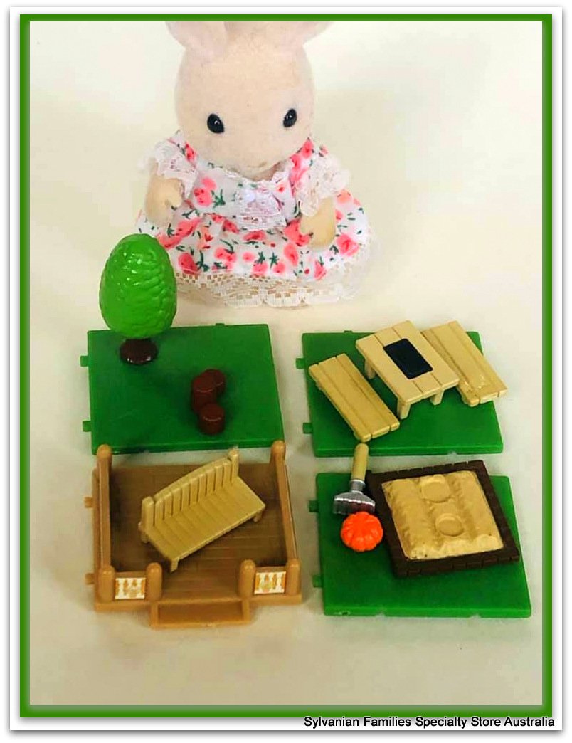 Sylvanian FAmilies Kabaya mini sets Garden